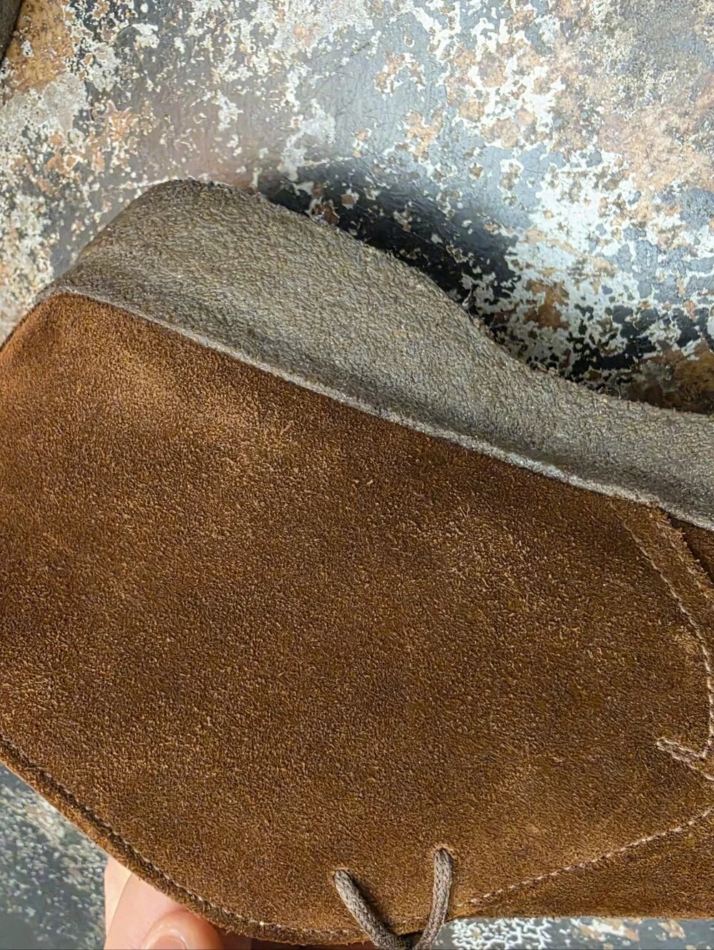 Sanders X Buck Mason Chukka Boots Sz 9.5 Used Brown Suede Natural Gum 2786PSS